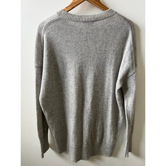 Theory gray sweater women's size large - Picture 3 of 3